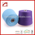 Nm36/2 Stock woolen cashmere yarn for pashmina shawl cashmere